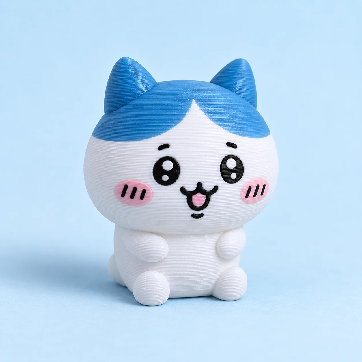 Hachiware, figura de impresión 3D