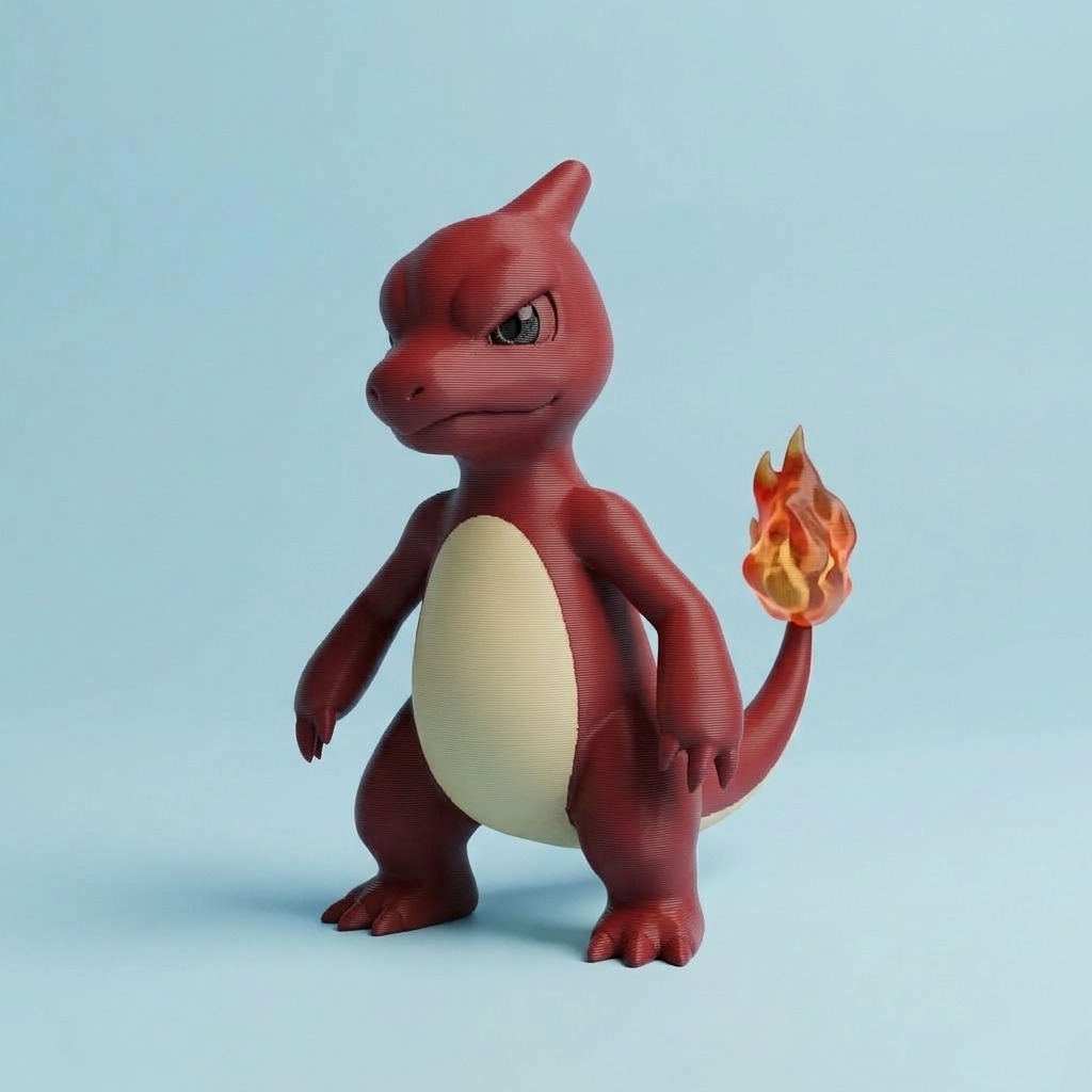 Charmeleon, figura de impresión 3D