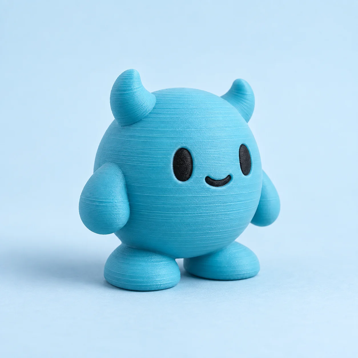 Klyo, el pequeño curioso, figura de impresión 3D